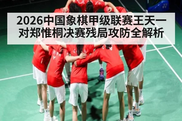 2026中国象棋甲级联赛王天一对郑惟桐决赛残局攻防全解析